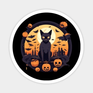 Burmese Cat Halloween, Cat Lover Magnet